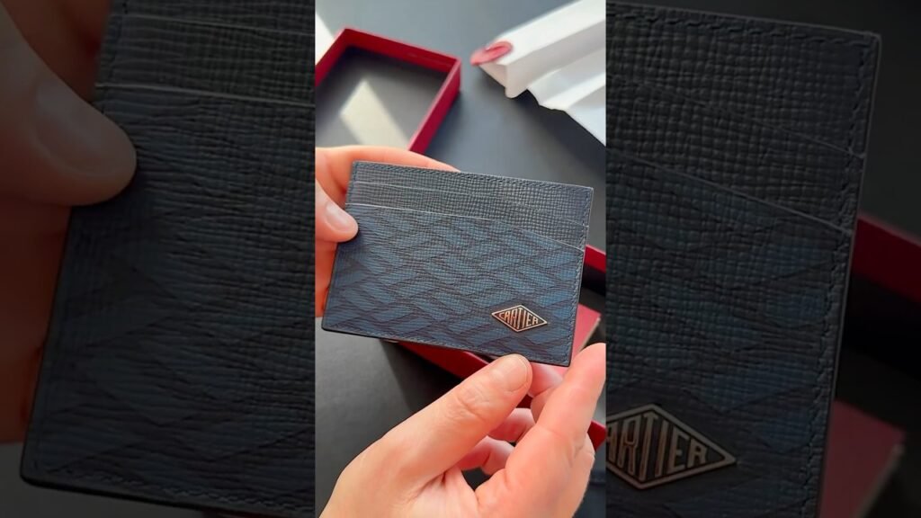 Cartier Losange Double Card Holder Unboxing: Luxury Wallet First Look