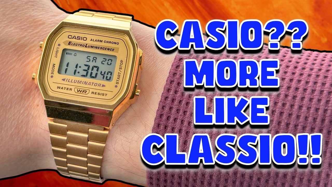 Casio A168 Gold Review