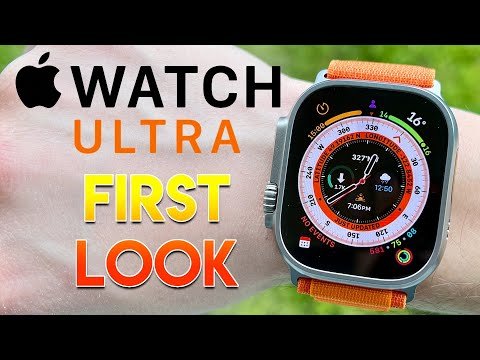 Apple Watch Ultra First Look: 49mm Titanium, Action Button, Big Battery