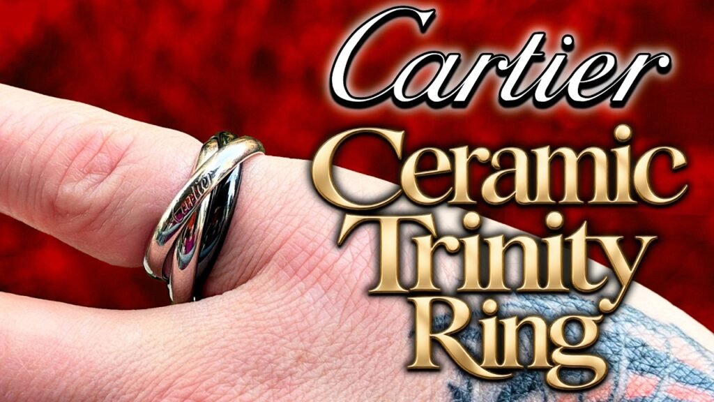 Cartier Trinity Ceramic Ring Unboxing: White Gold and Black Ceramic First Look