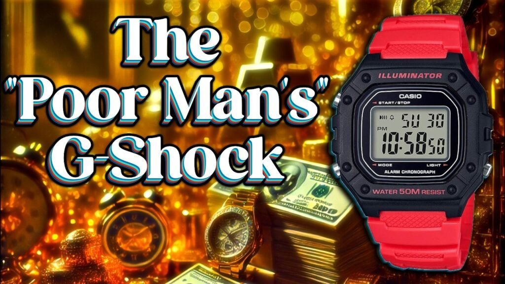 Casio W-218H Review: The $21 Poor Man's G-Shock