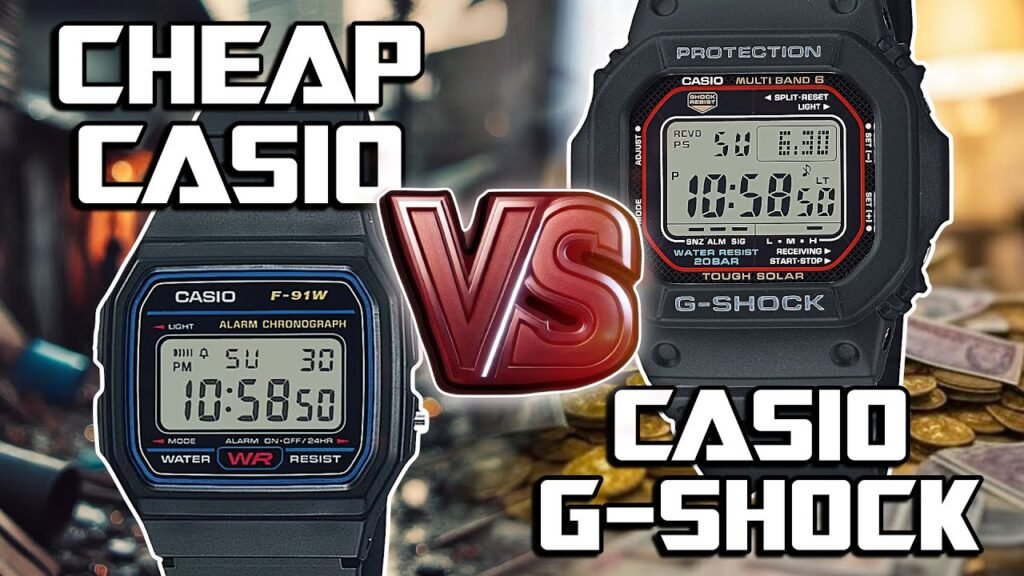 Cheap Casio vs G-Shock: Is the GW-M5610U Worth 8 Times the Price?