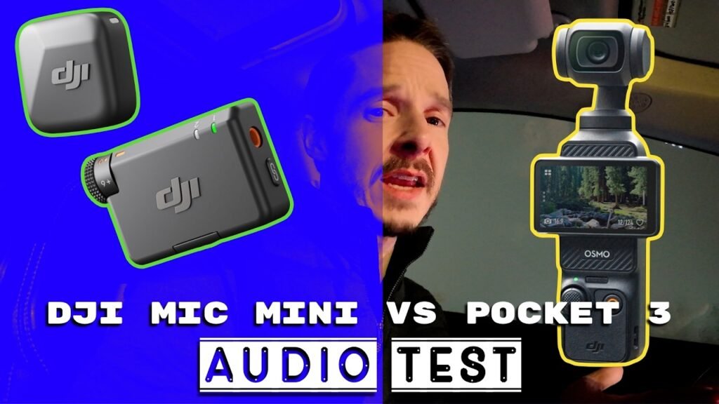 DJI Mic Mini vs Pocket 3 Built-In Mics: Audio Test