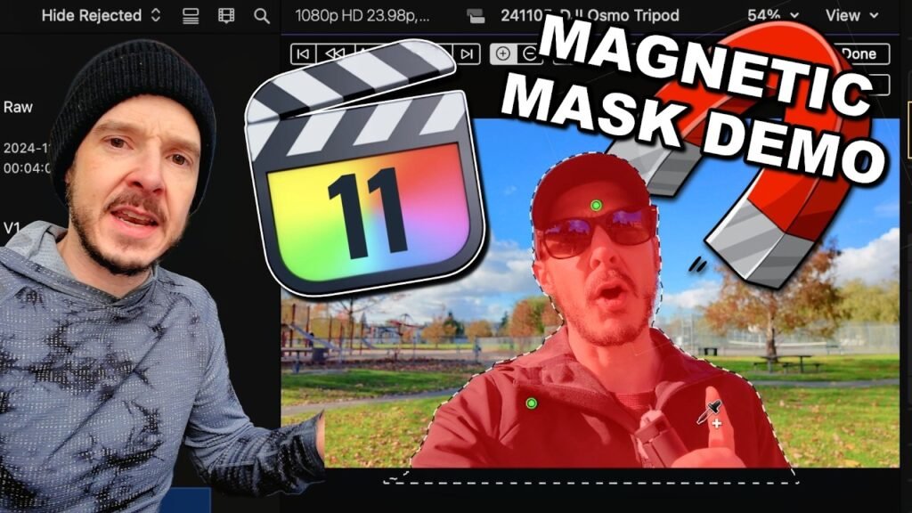 How to Use Final Cut Pro's Magnetic Mask in 2 Minutes