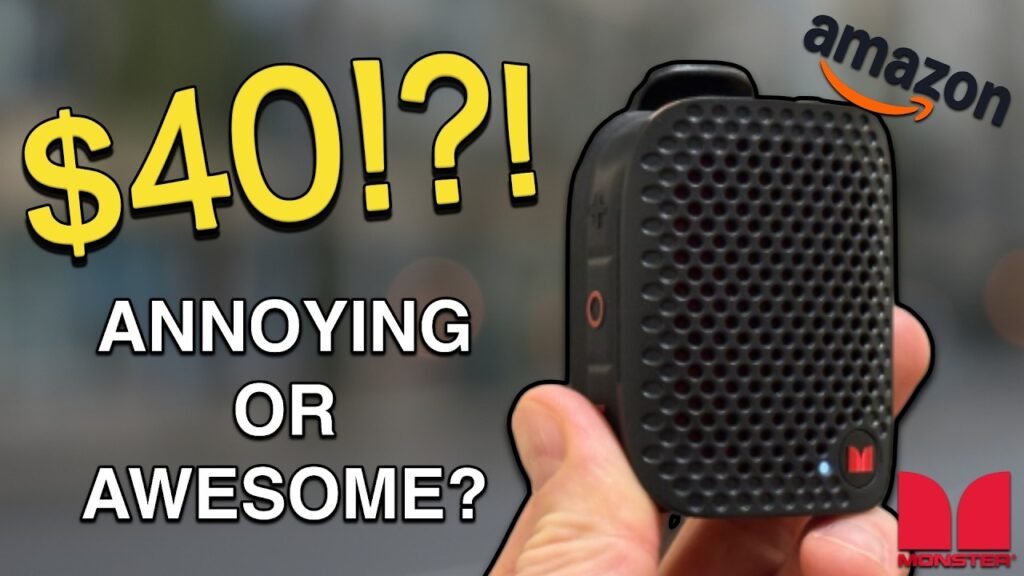 Monster Blaster Micro Review: The $40 Wearable Speaker That Replaces Earbuds