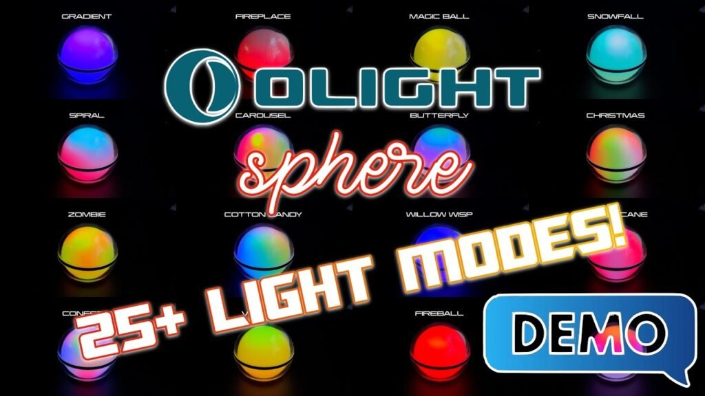 Olight Sphere Review: All 25+ Light Modes Demoed