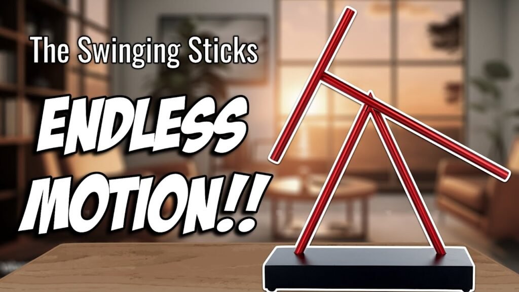The Swinging Sticks Kinetic Sculpture Review: Hypnotic Desk Art That Never Repeats