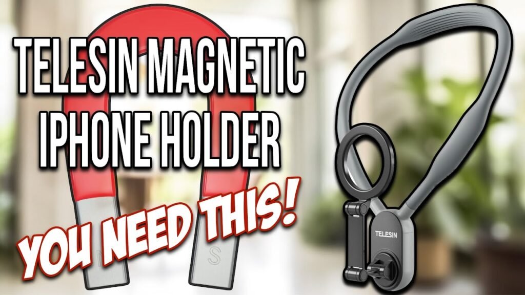 TELESIN Magnetic Neck Holder Review: The Best POV Filming Tool for iPhone