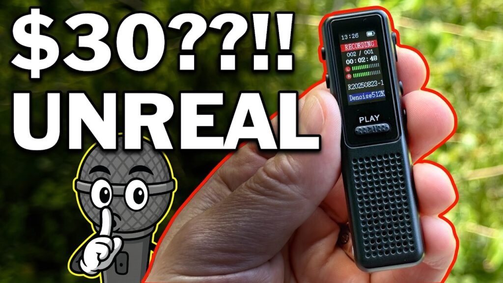 ZIPCIDE 64GB Voice Recorder Review: A $30 Recorder That Punches Above Its Size